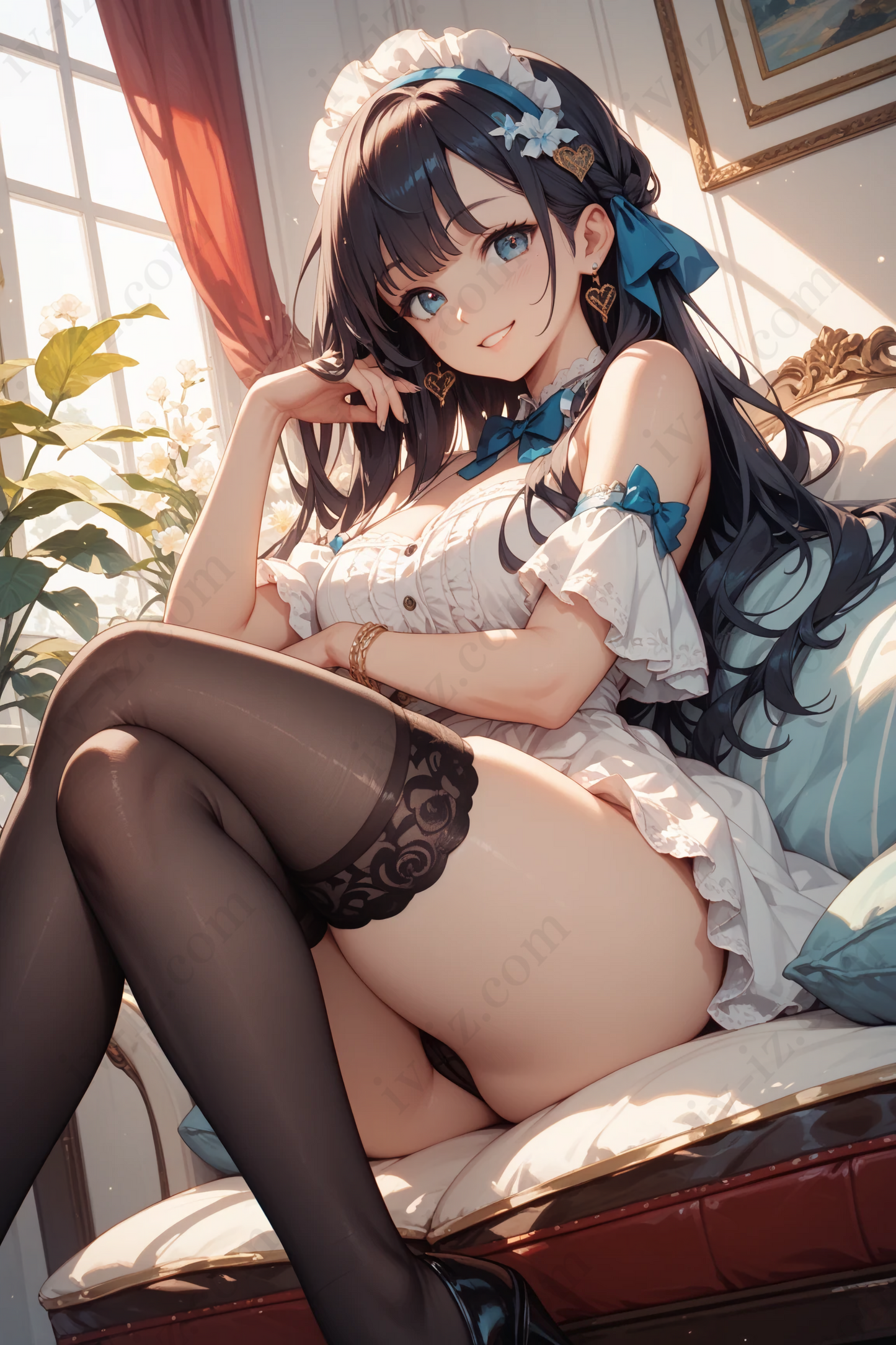 White Grace & Sapphire Smile