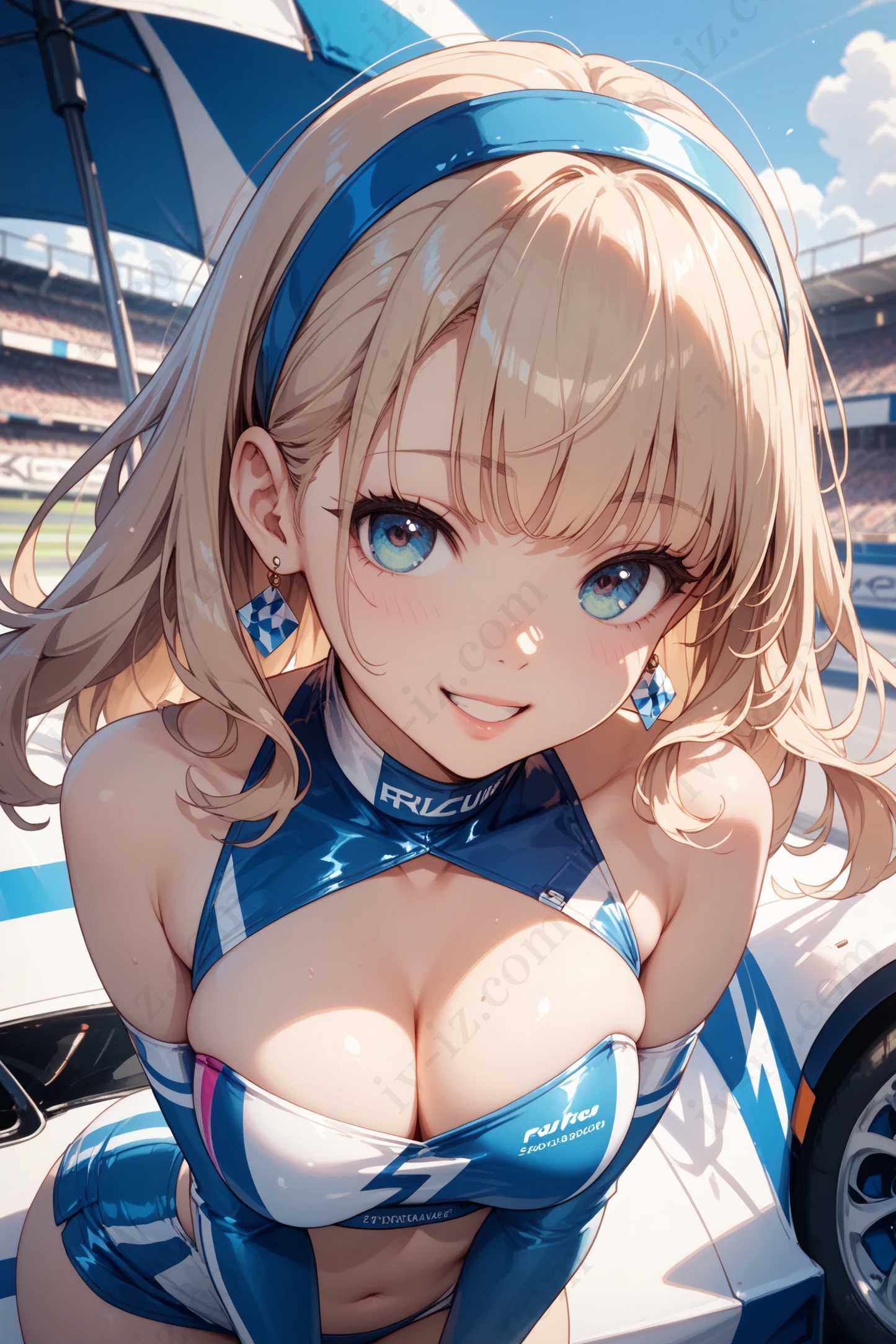 Celestial Drive – Anime Race Queen Blue