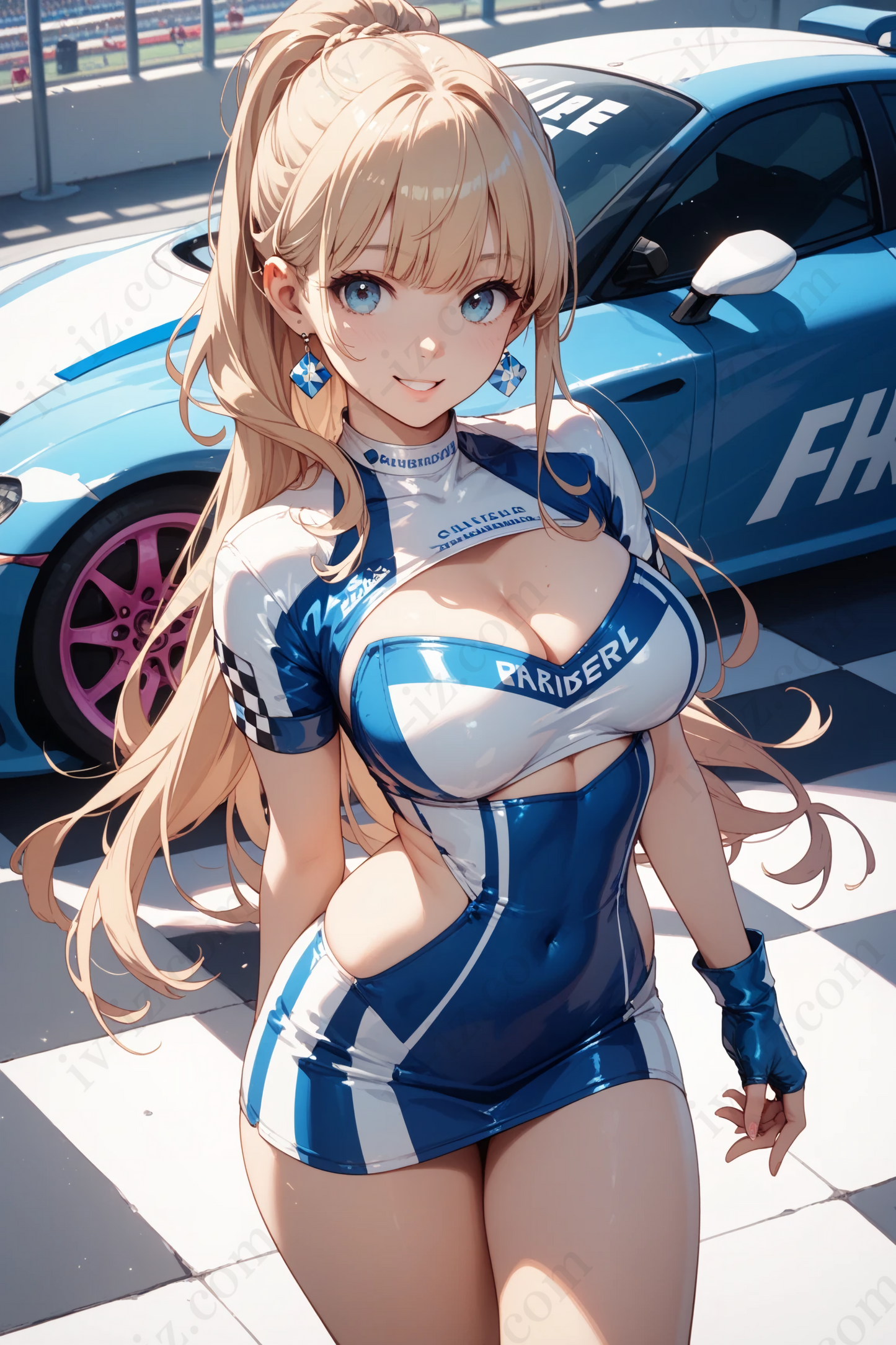 Afterglow Racing Queen Blue Spec