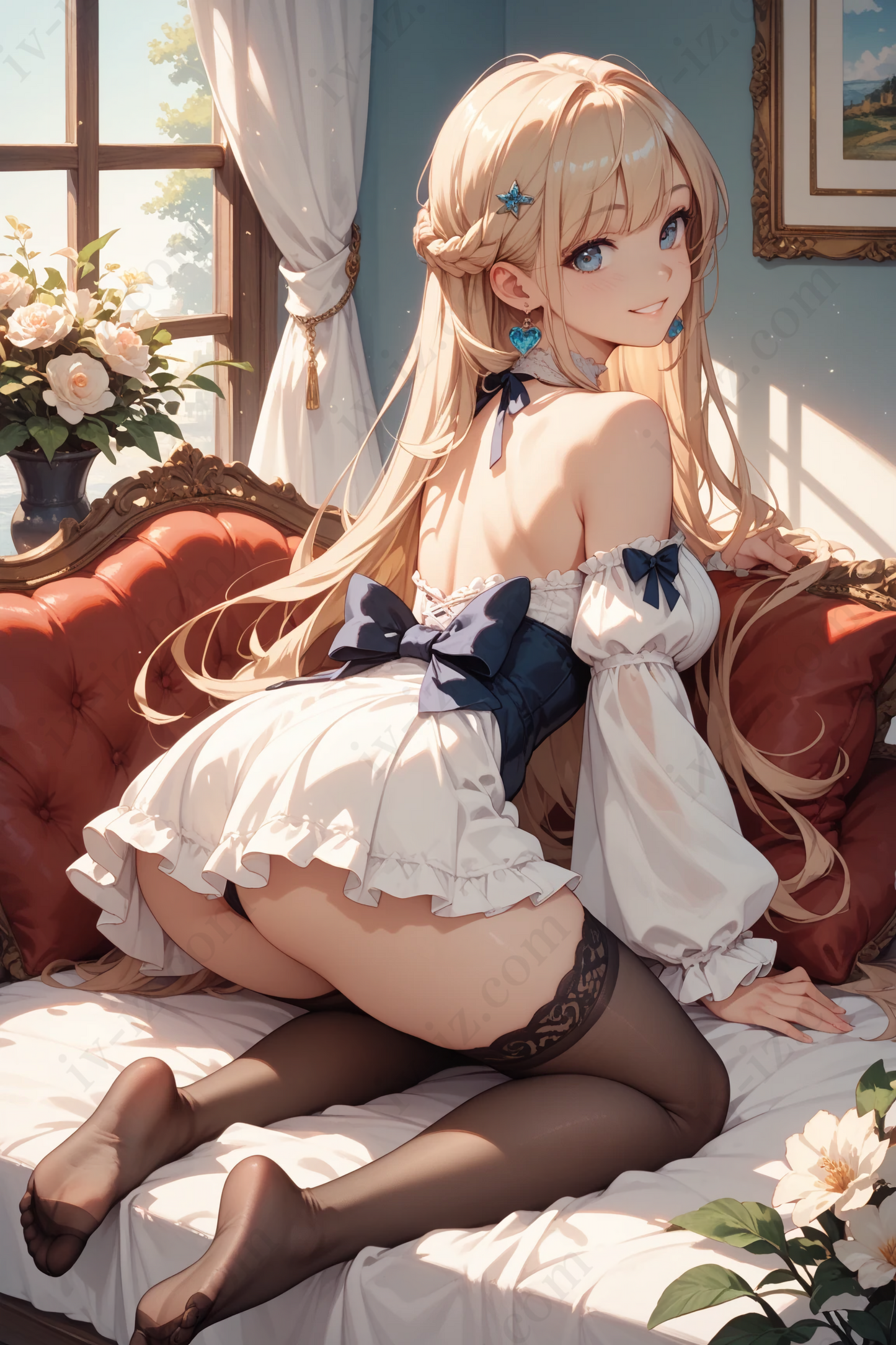 Laced Innocence – Charming Blonde Anime