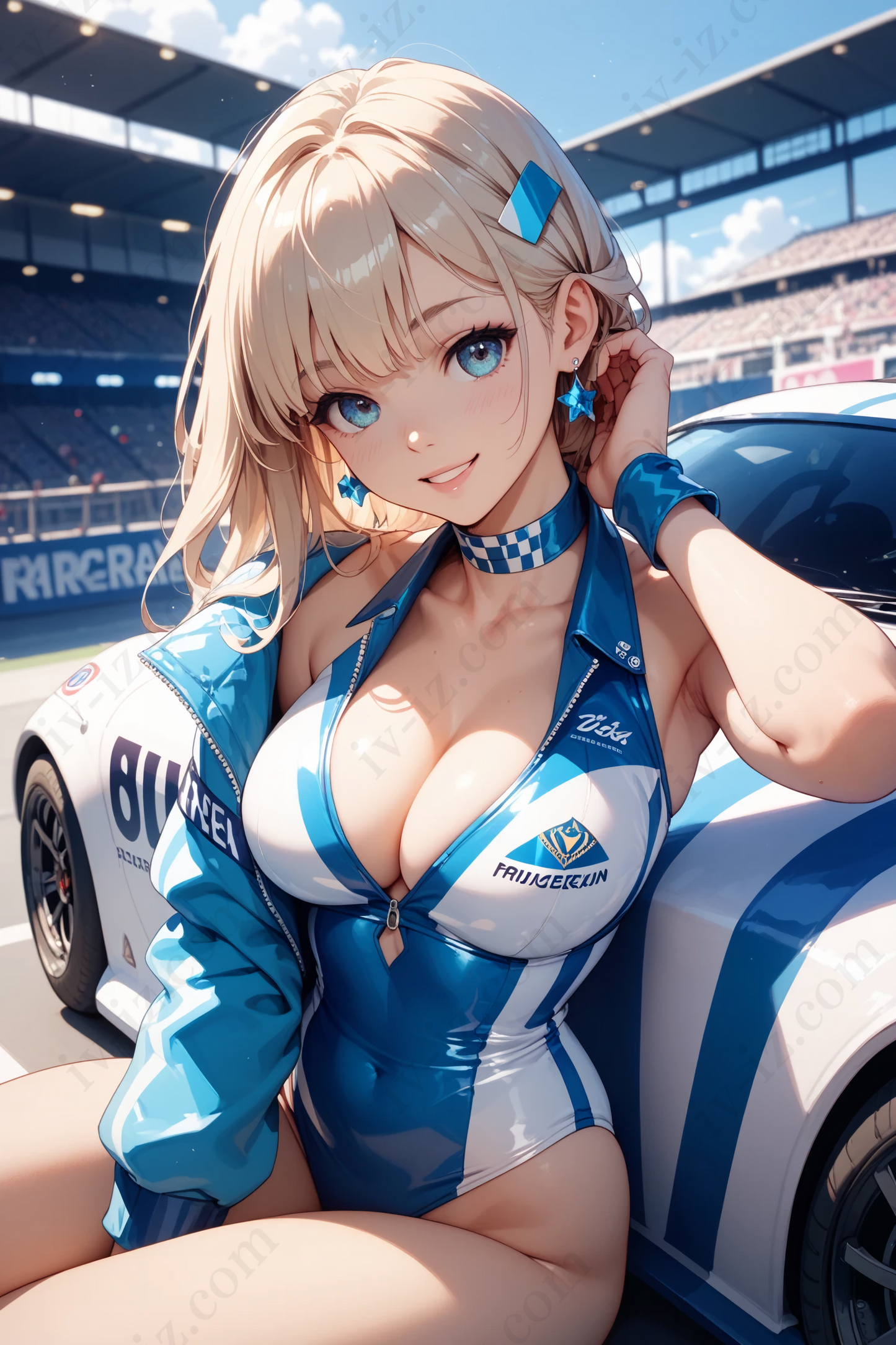 Victory Smile – Racing Queen Blue Final