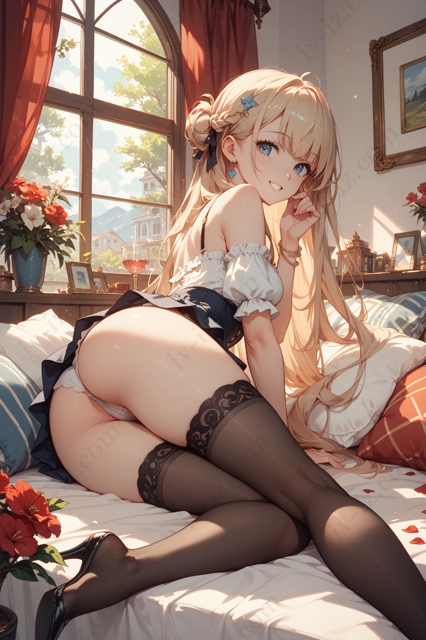 Velvet Morning – Blonde Anime Girl