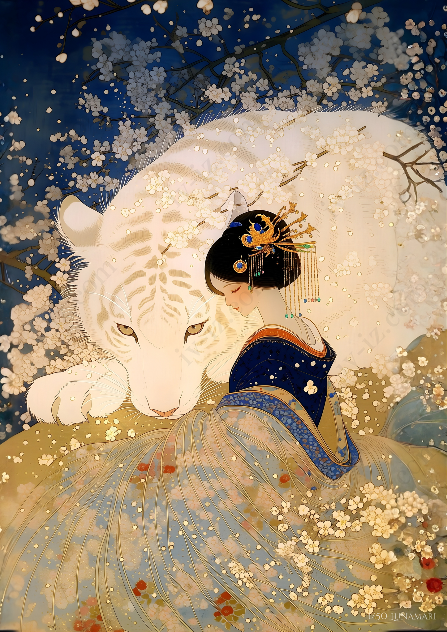 【シリアルナンバー入り】― 白虎の守り神 ―