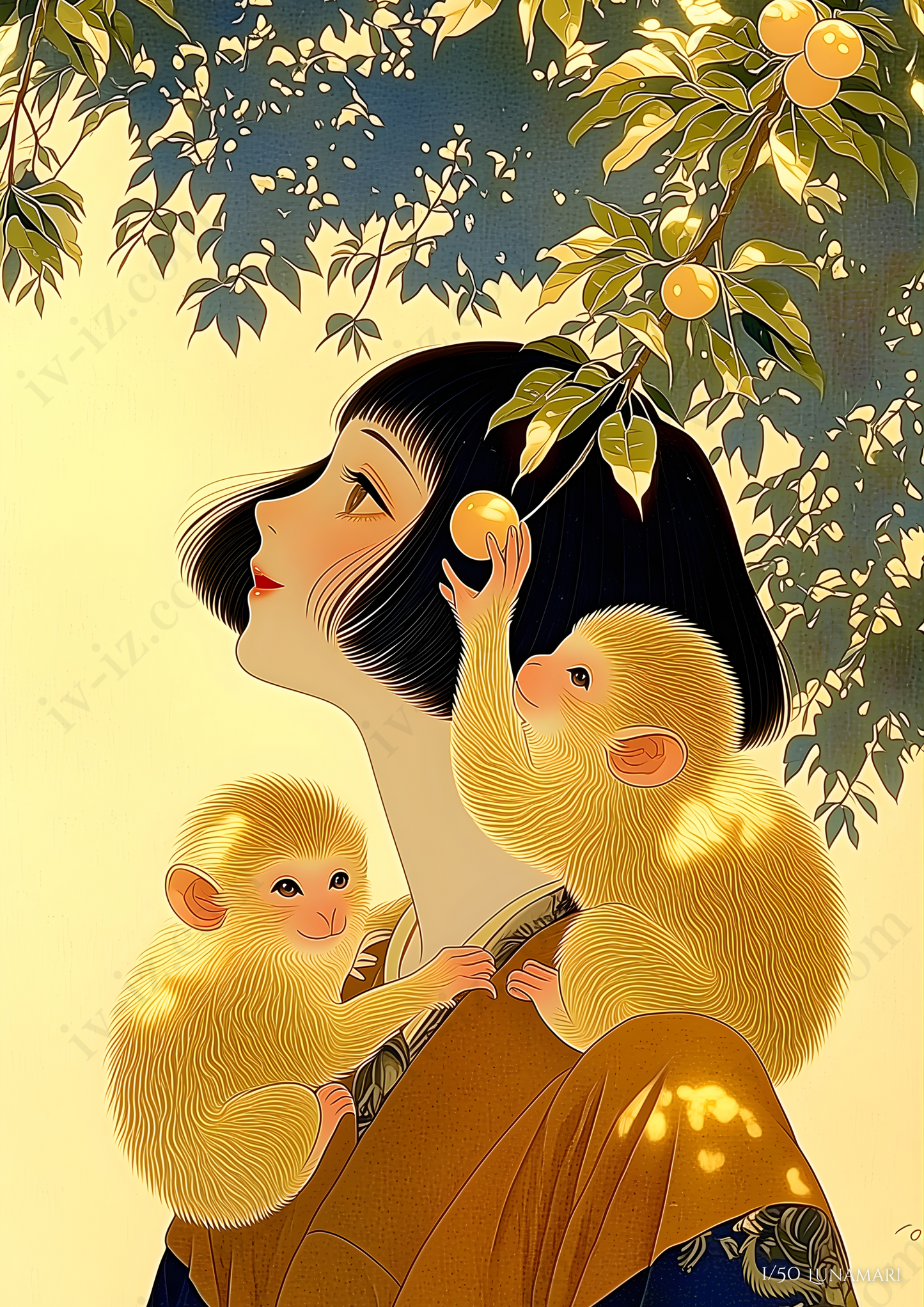 【シリアルナンバー入り】― 金猿の守り神 ―