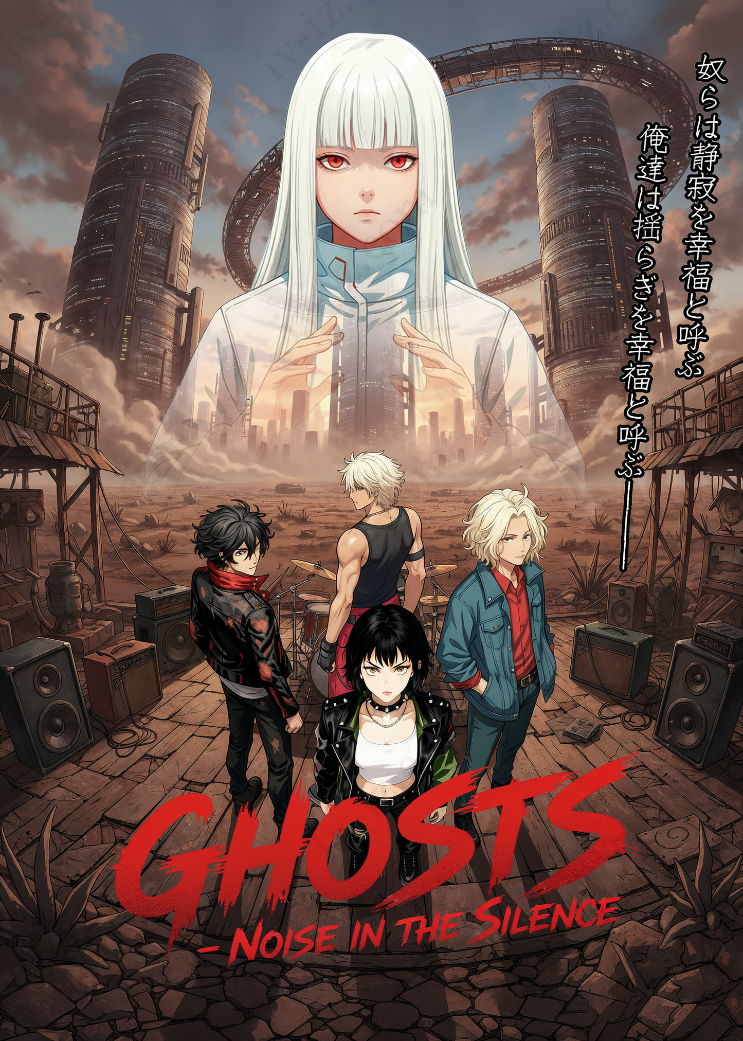 アニメ GHOSTS -Noise in the Silence-