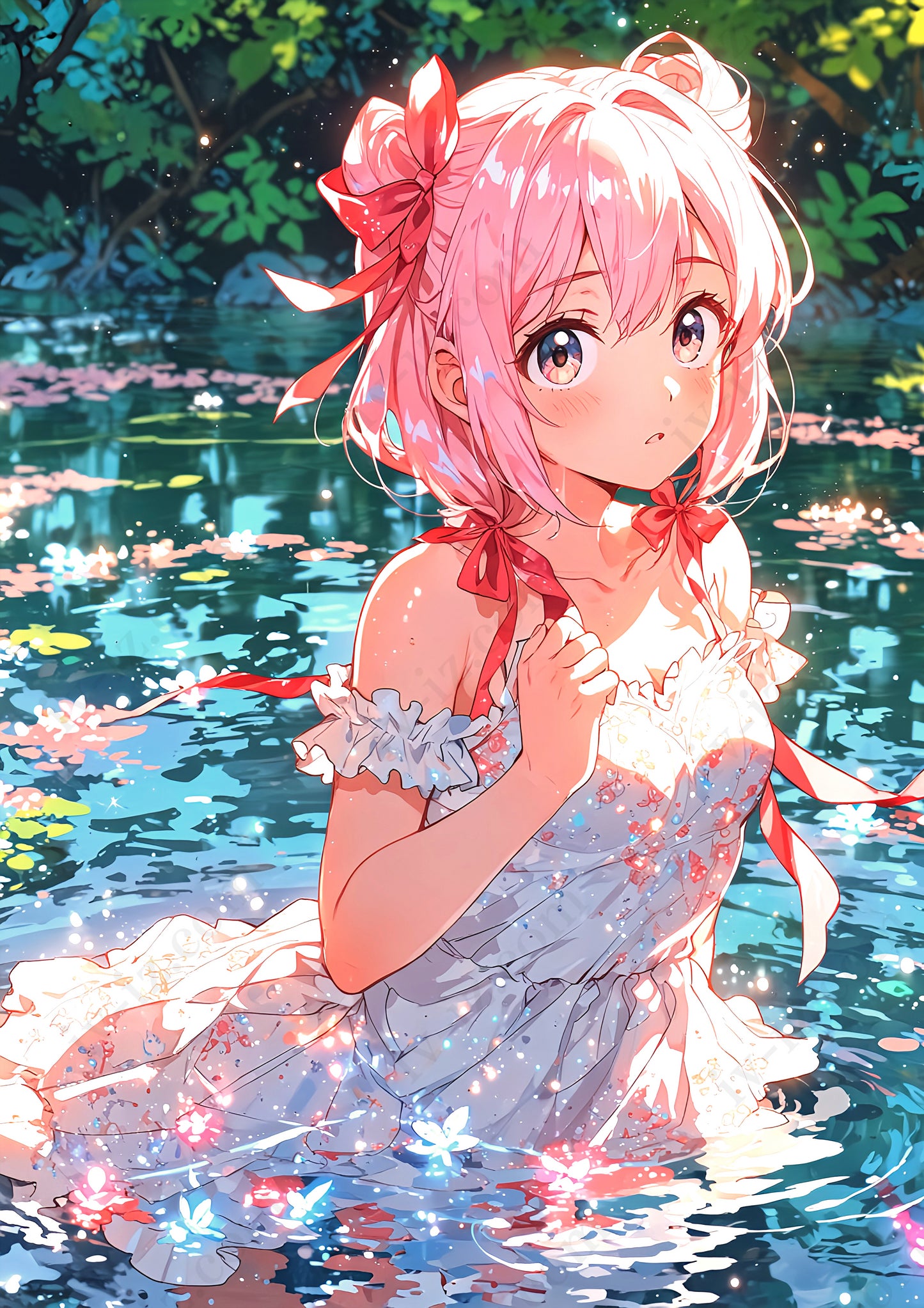 水遊び♡