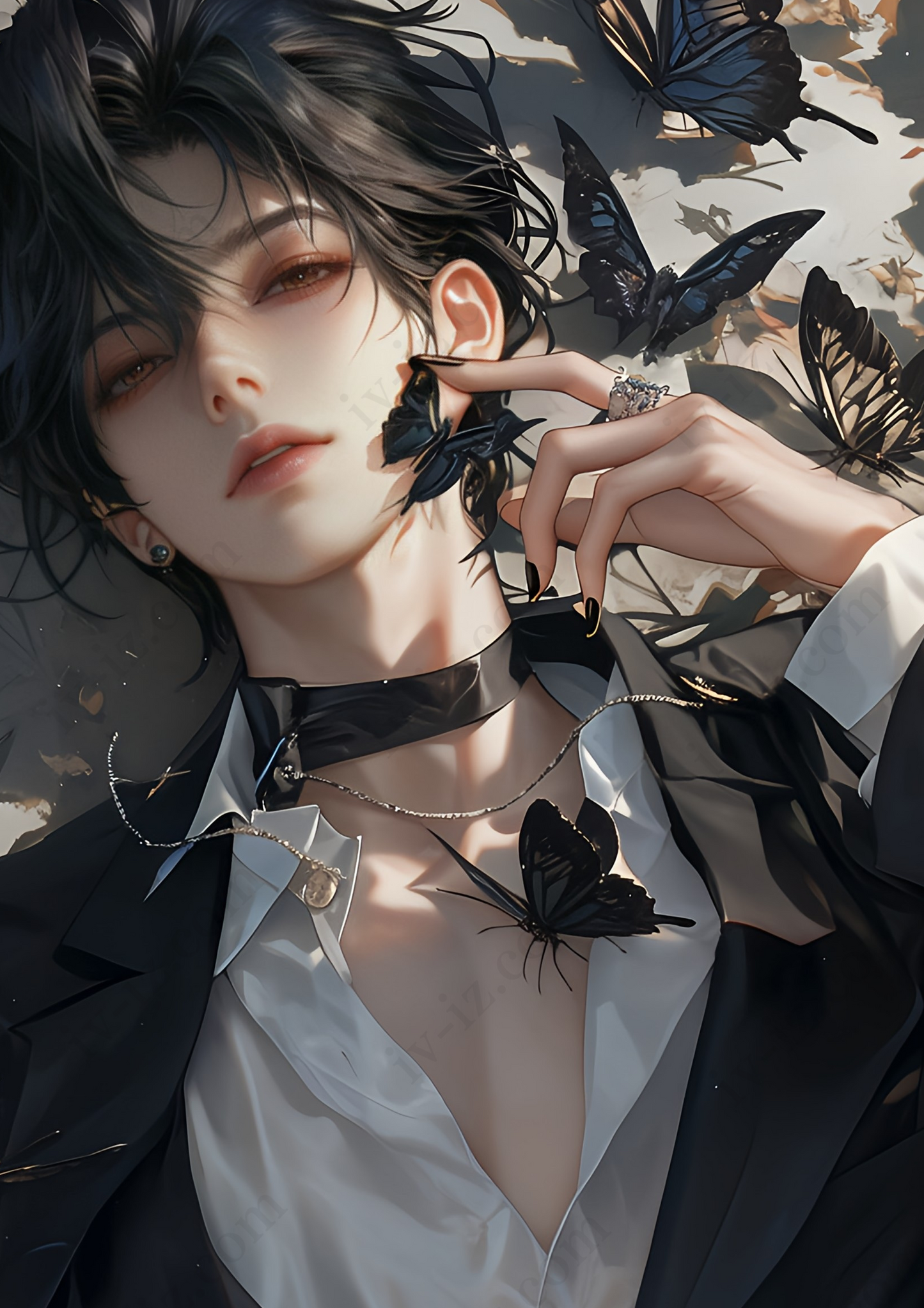 black butterfly