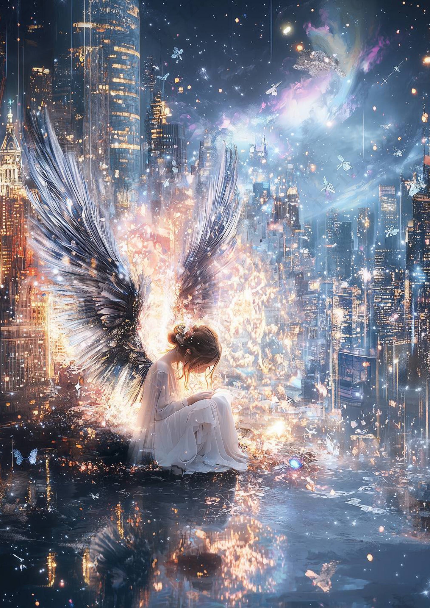 夜の街に舞い降りた堕天使