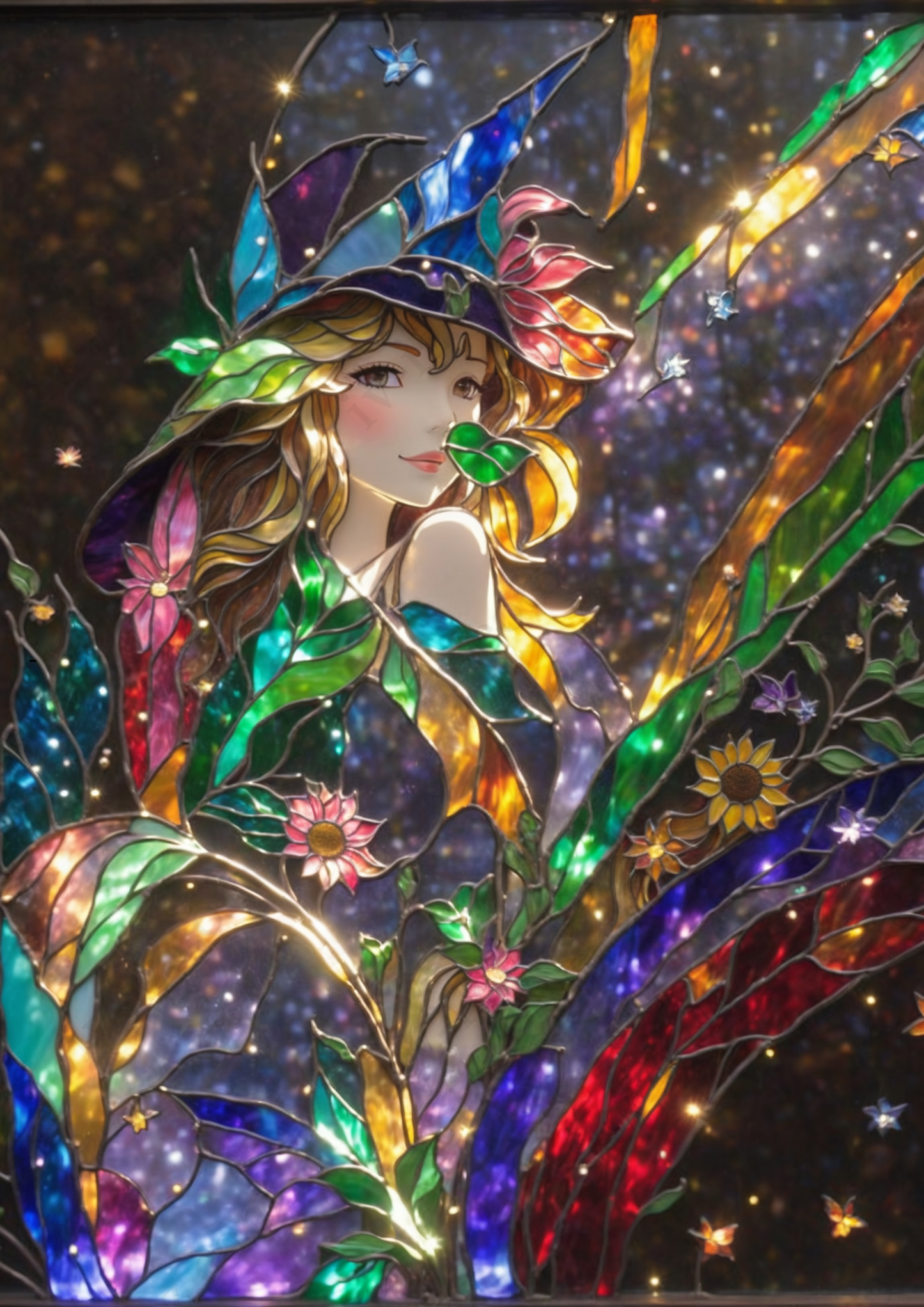 輝くガラスの魔法使い