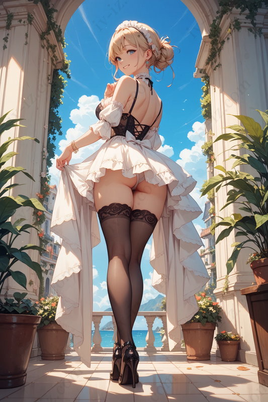 Elegant Gothic Maid – Ocean Terrace
