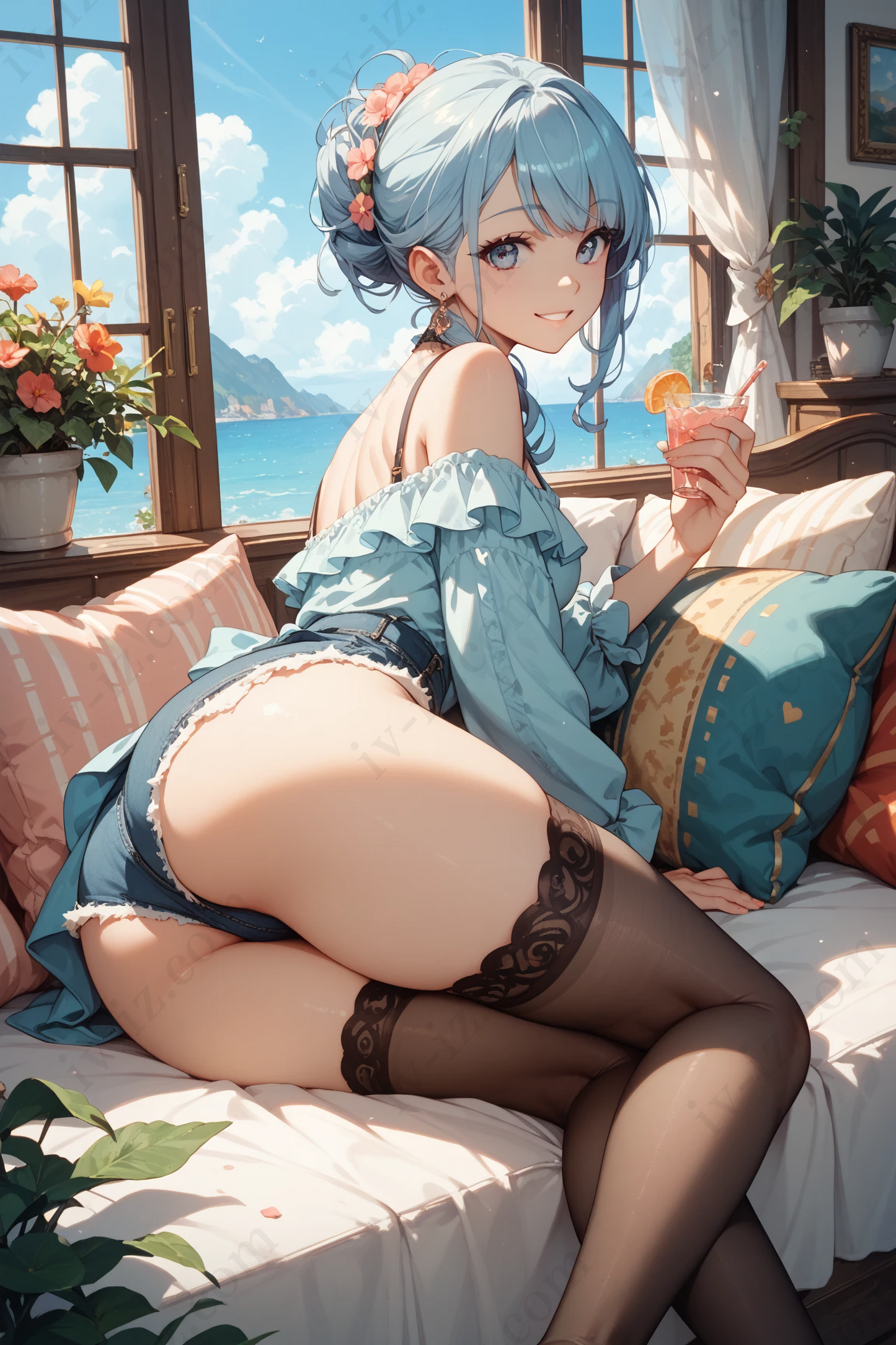 Seaside Lace Breeze – Beautiful Anime