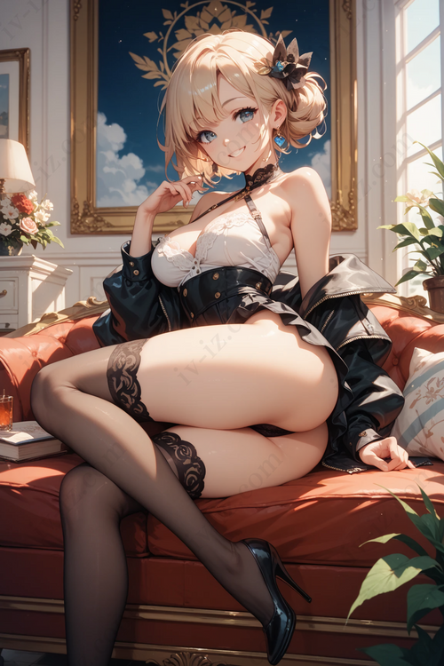 Nocturne Grace – Seductive Blonde Anime