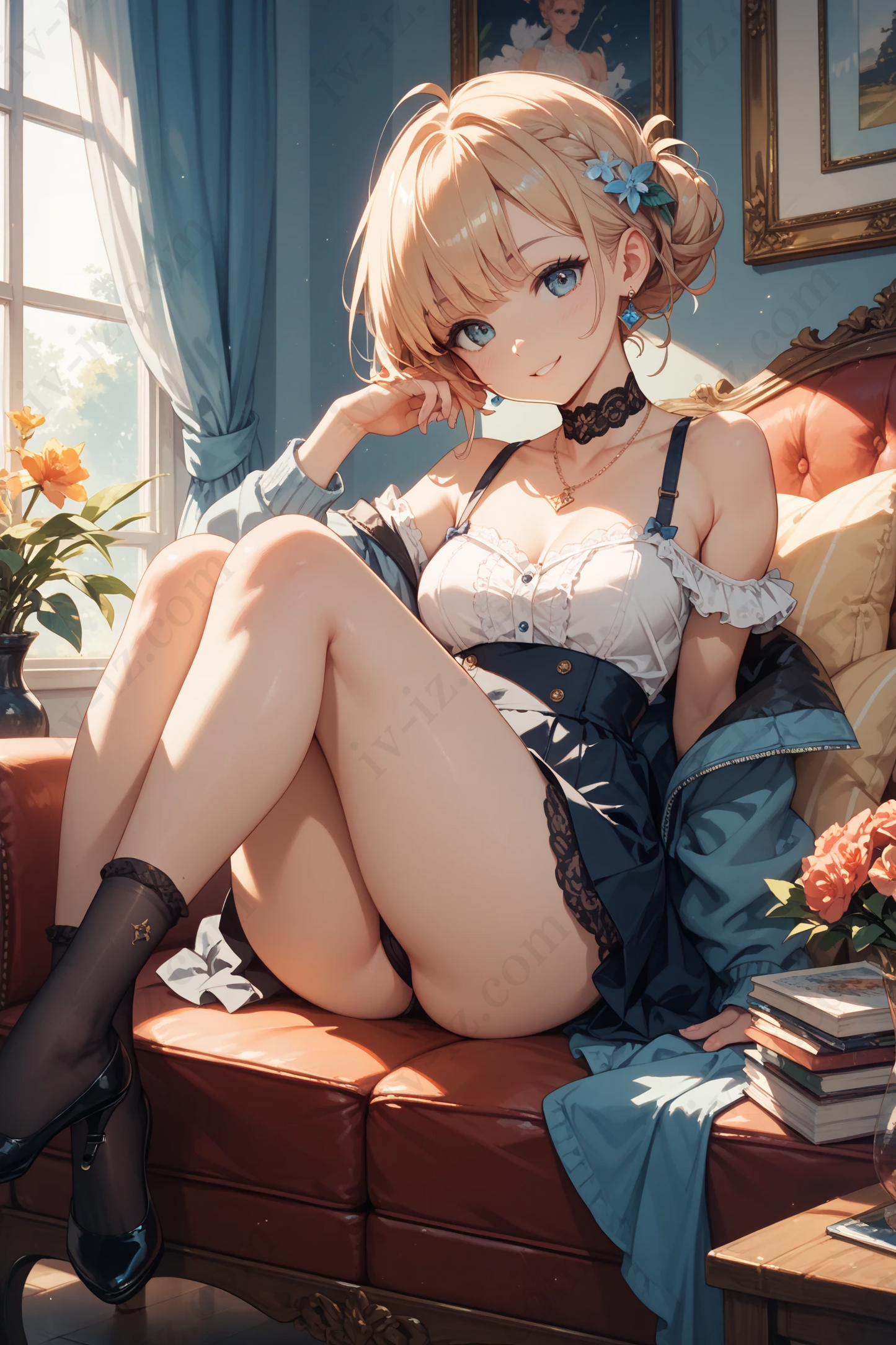 Aristelle Maid Collection – Blue Blossom