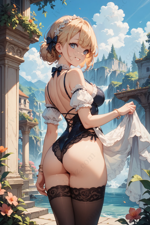 Waterfall Fantasy Elegance – Beautiful