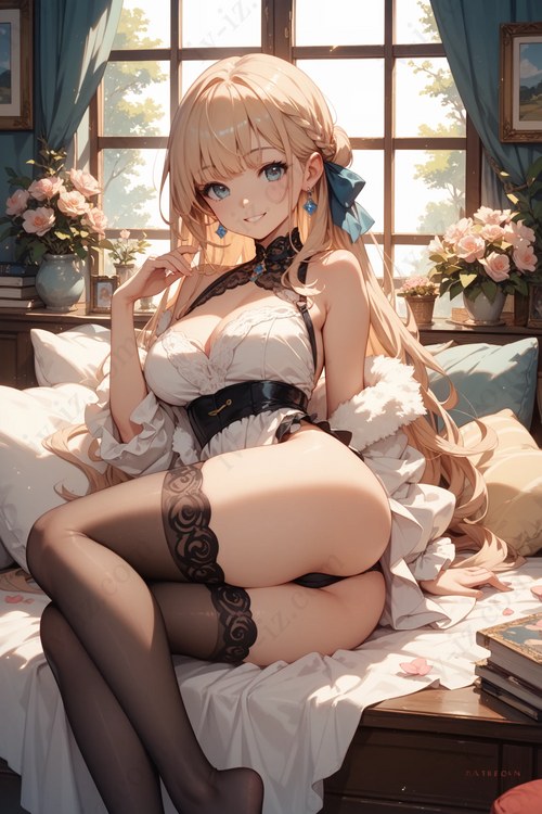 Velvet Morning – Elegant Blonde Anime