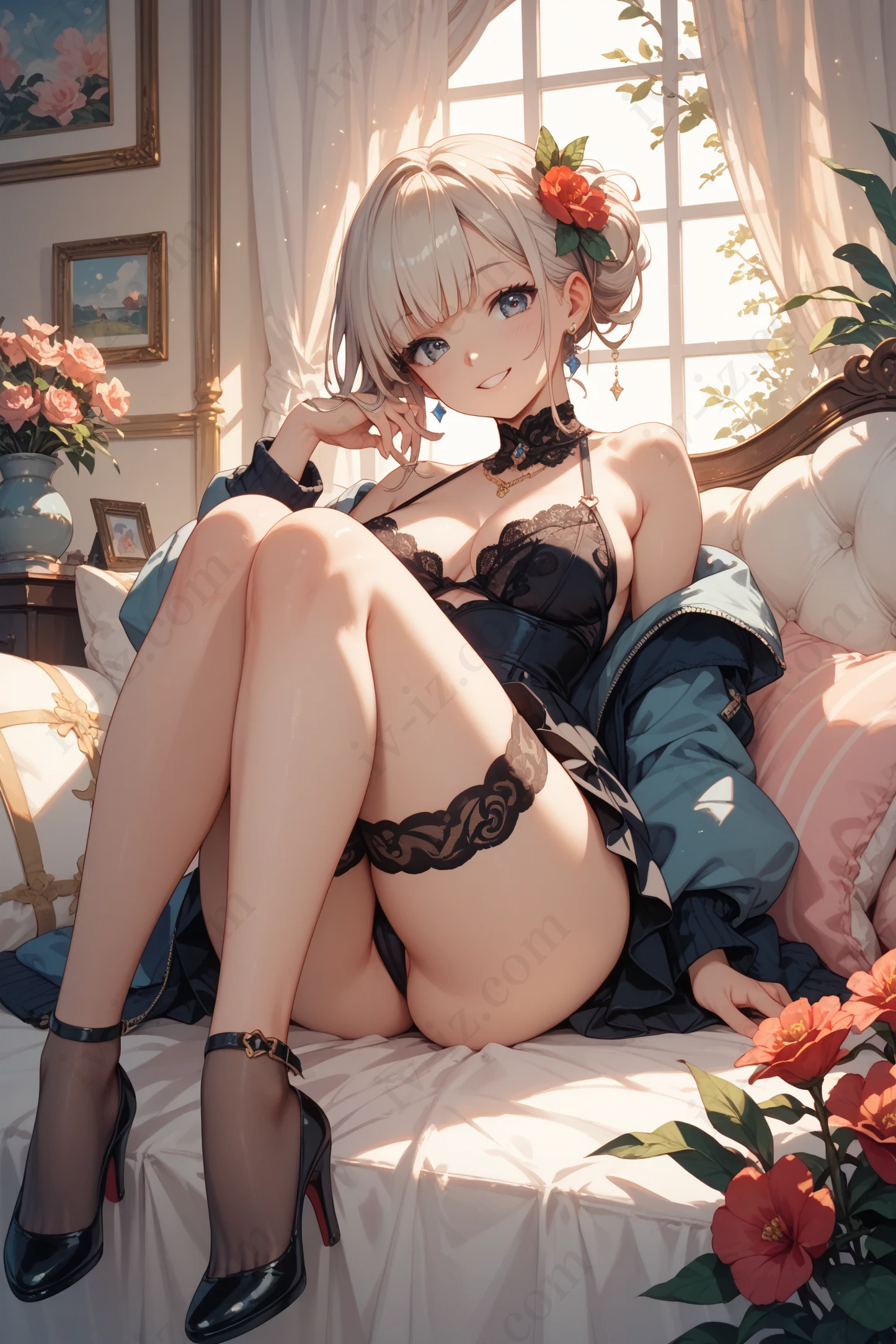 Crimson Camellia Noir – Premium Edition