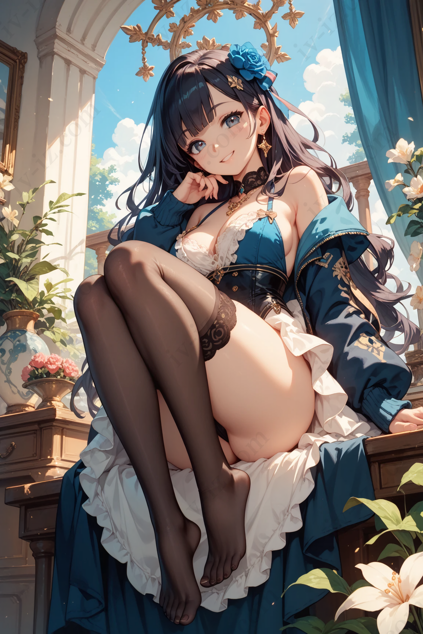 Blue Rose Atelier – Midnight Portrait
