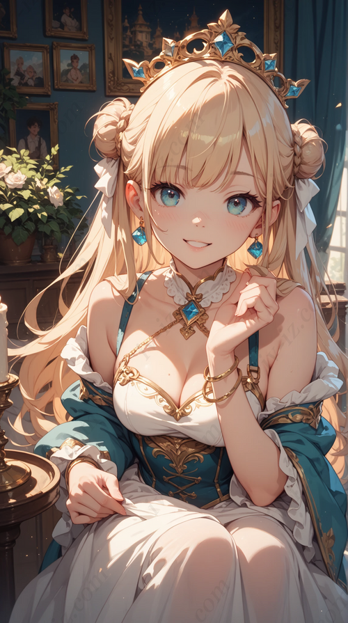 Elegant Fantasy Anime Princess
