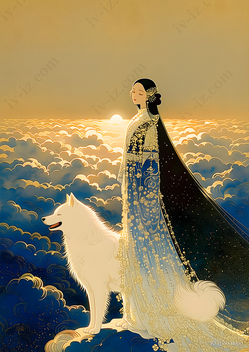 【シリアルナンバー入り】― 白犬の守り神 ―