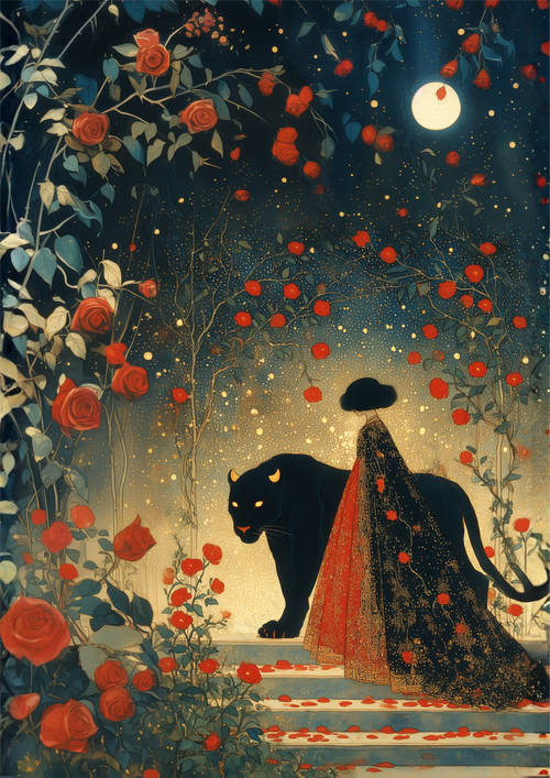 薔薇の宵を歩む影従の姫