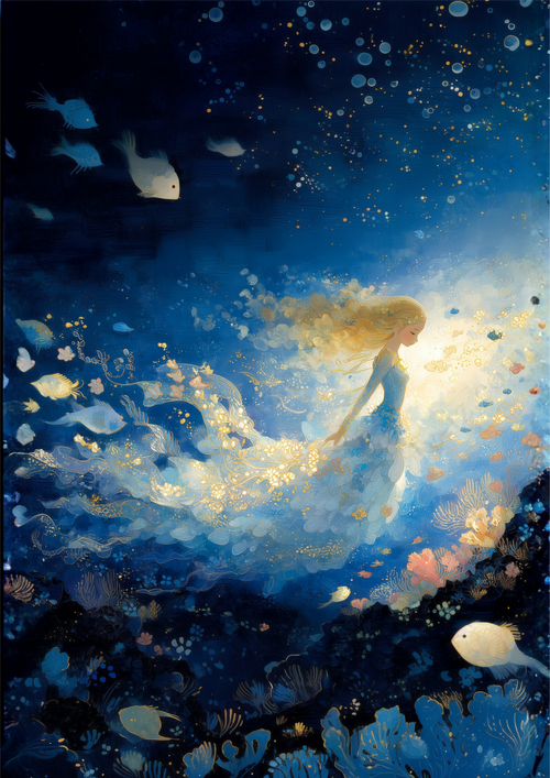 光潮を歩む海の花嫁