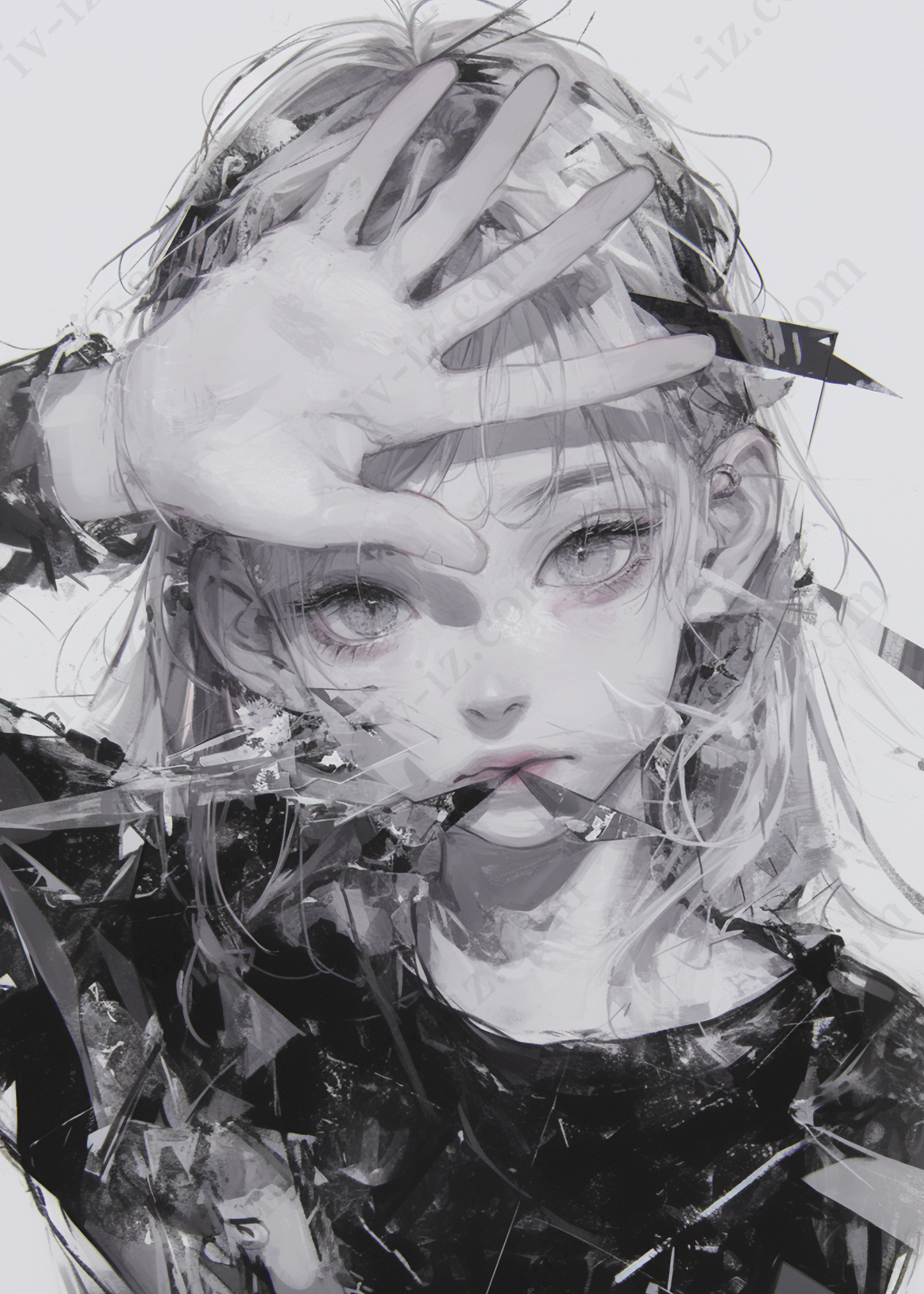 濃いめのアイシャドウで殴って