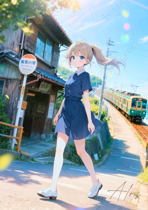 ──  遠く、夏の音がした
