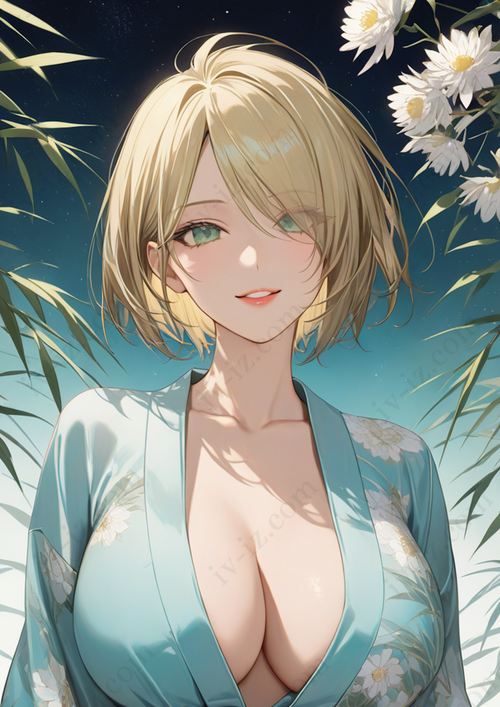 Kimono & flower