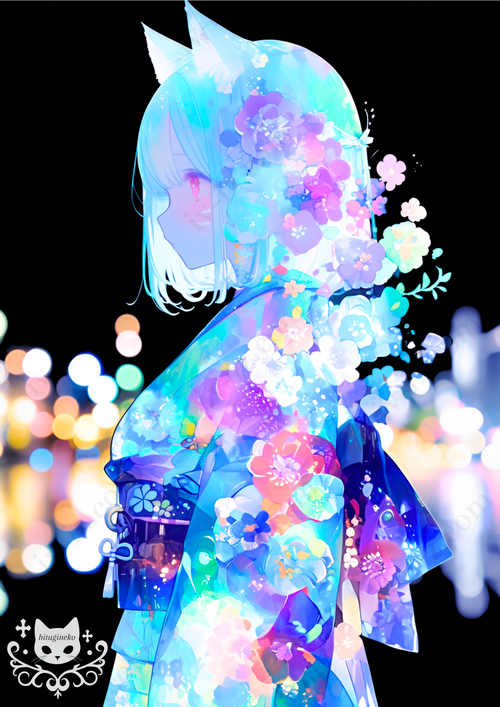 きみ、光る花びらをまとい