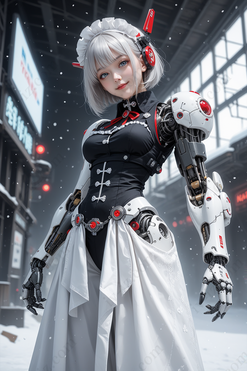 雪と廃墟と機械天使。 #01